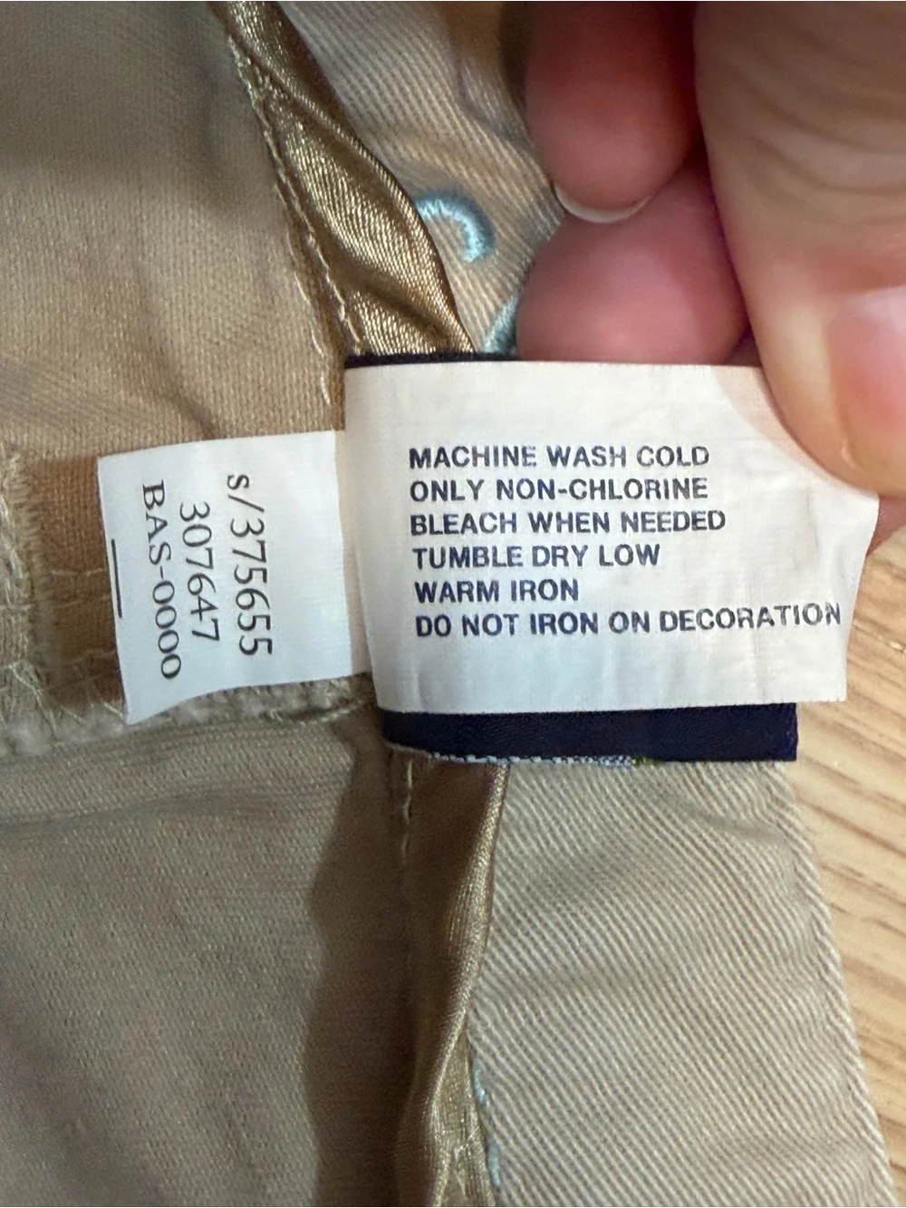 Gap Kids Girls Khaki Beige Flare Pants Stretch 12 Slim Embroidered Waist Y2K